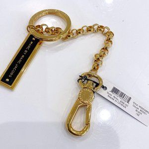 MARC JACOBS KEY CHAIN + BAG CHARM NEW